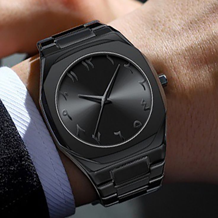 Arabic Dial Black Arabic Aura watch